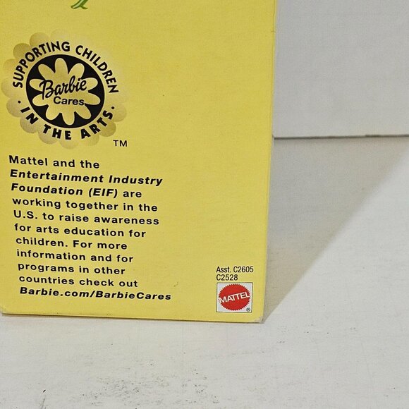 Barbie Springtime Party Purple Floral Dress Mattel C2528 C2605 NRFB 2002 - Picture 3 of 7